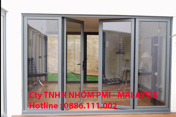 Cửa đi mở quay, mở lật hệ DPG50